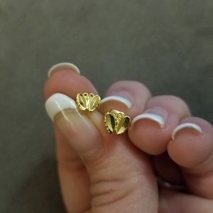 10k saudi gold earring